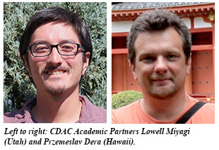 CDAC Partners Przemeslav Dera (University of Hawai&#39;i) and Lowell Miyagi (University of Utah) have been named as the speakers for the 2014-2015 COMPRES ... - Miyagi-Dera-COMPRES-2014